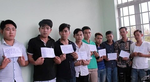 Các đối tượng bị tạm giữ liên quan vụ hỗn chiến, 1 người chết Các đối tượng bị tạm giữ liên quan vụ hỗn chiến, 1 người chết